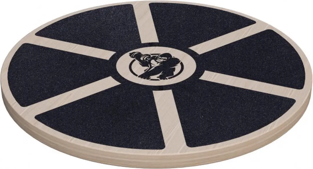 Gorilla Sports Balansbord Hout ø40cm