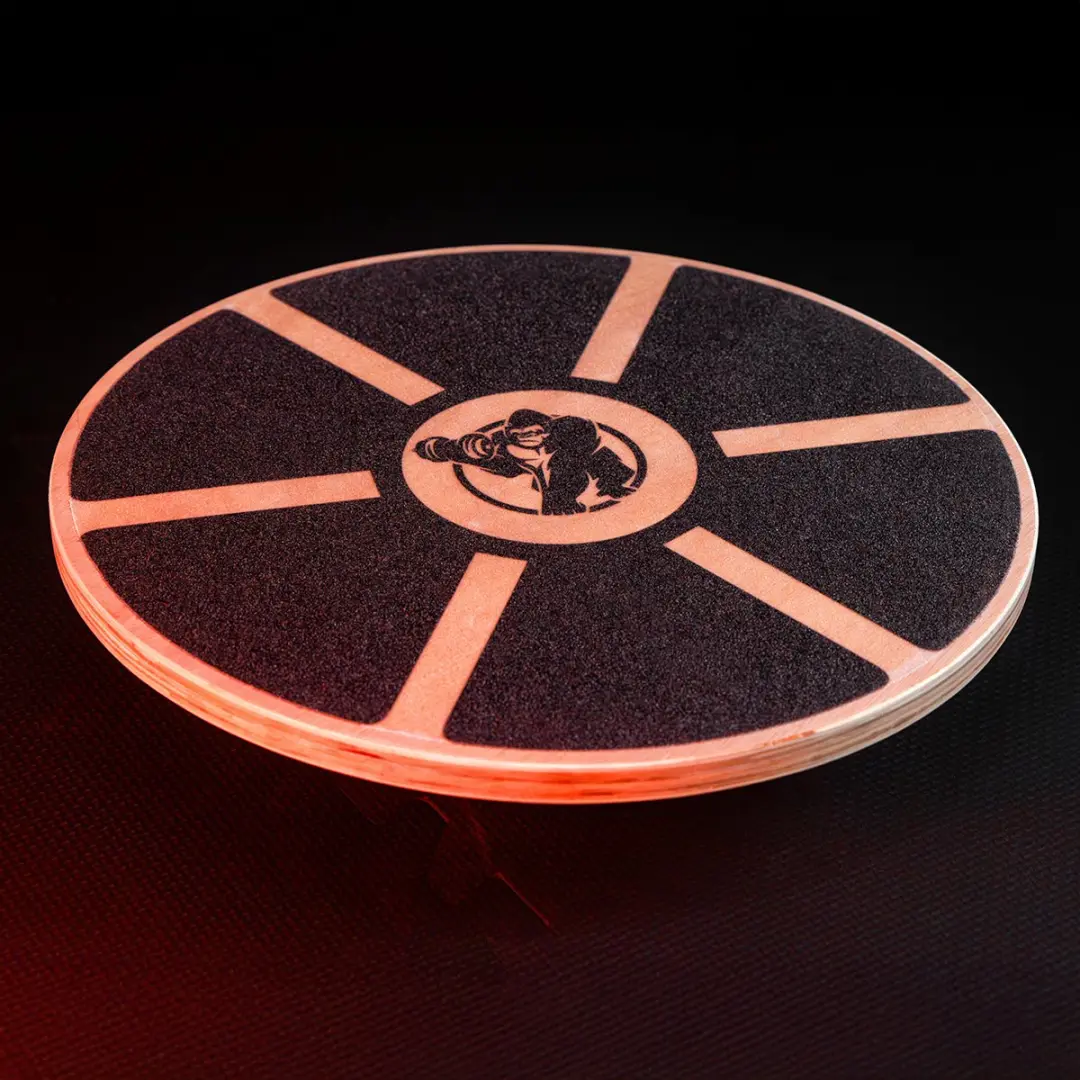 Gorilla Sports Balansbord Hout ø40cm - Bruin