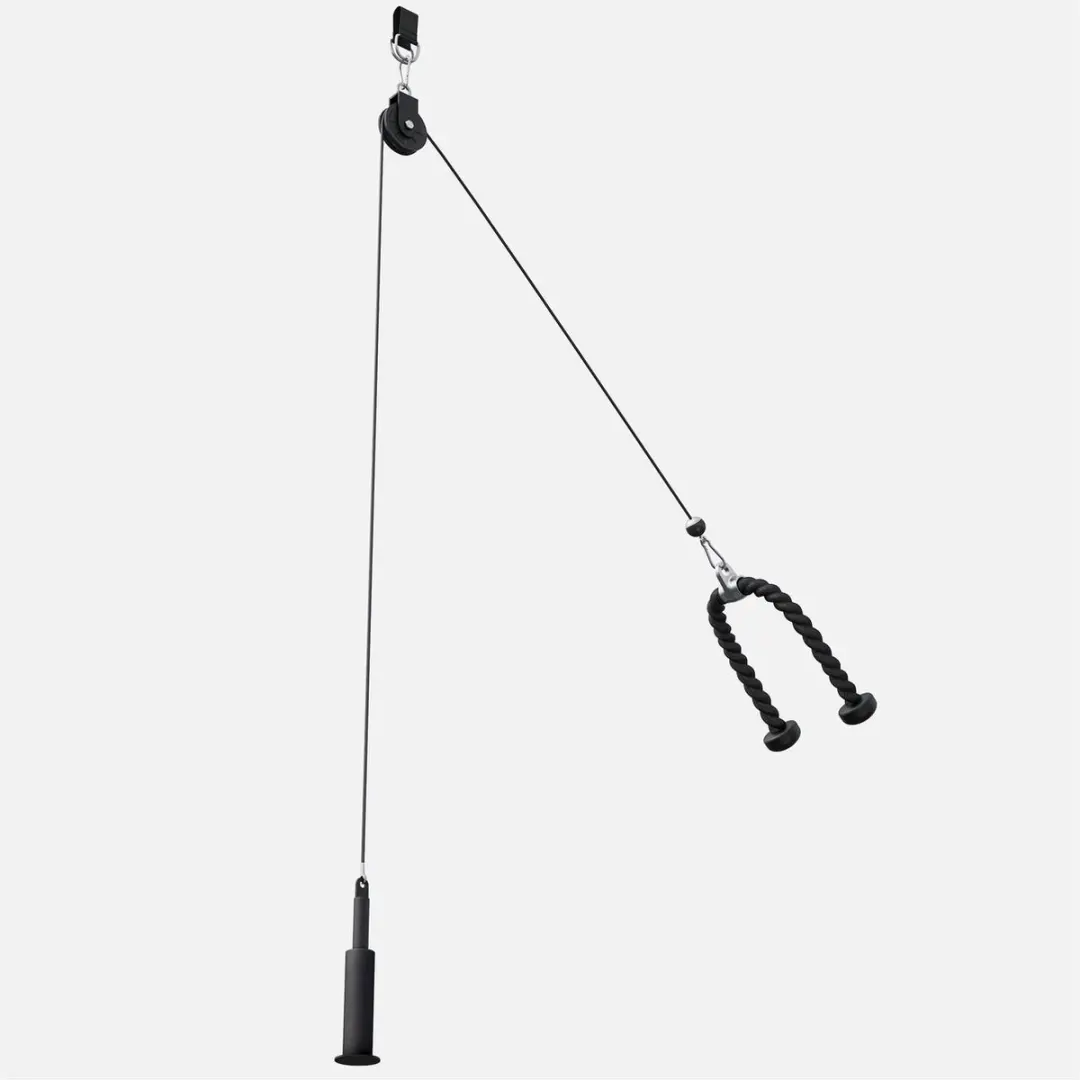 Gorilla Sports Kabeltrekstation 101293-00019 - 6-delig - Zwart - afbeelding 6 van 6