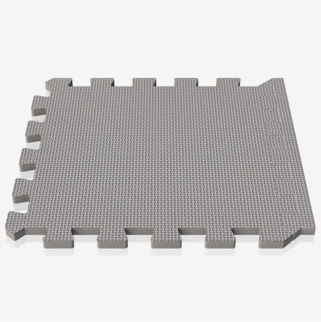 Gorilla Sports Puzzelmat 30x30 - 26 Stuks (18+8) - Grijs