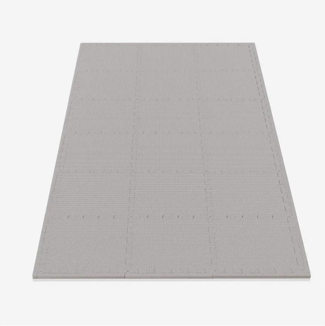 Gorilla Sports Puzzelmat 30x30 - 26 Stuks (18+8) - Grijs