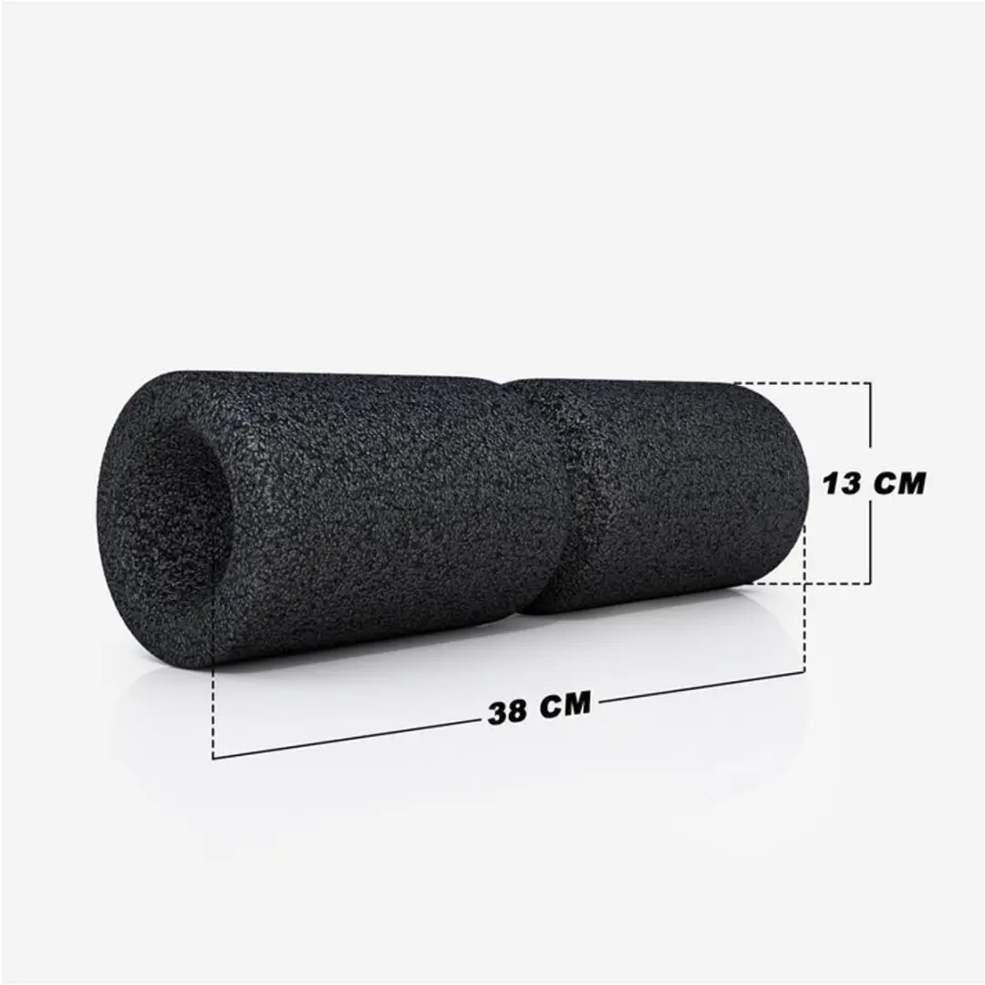 Gorilla Sports Foam Roller 13cm - Zwart