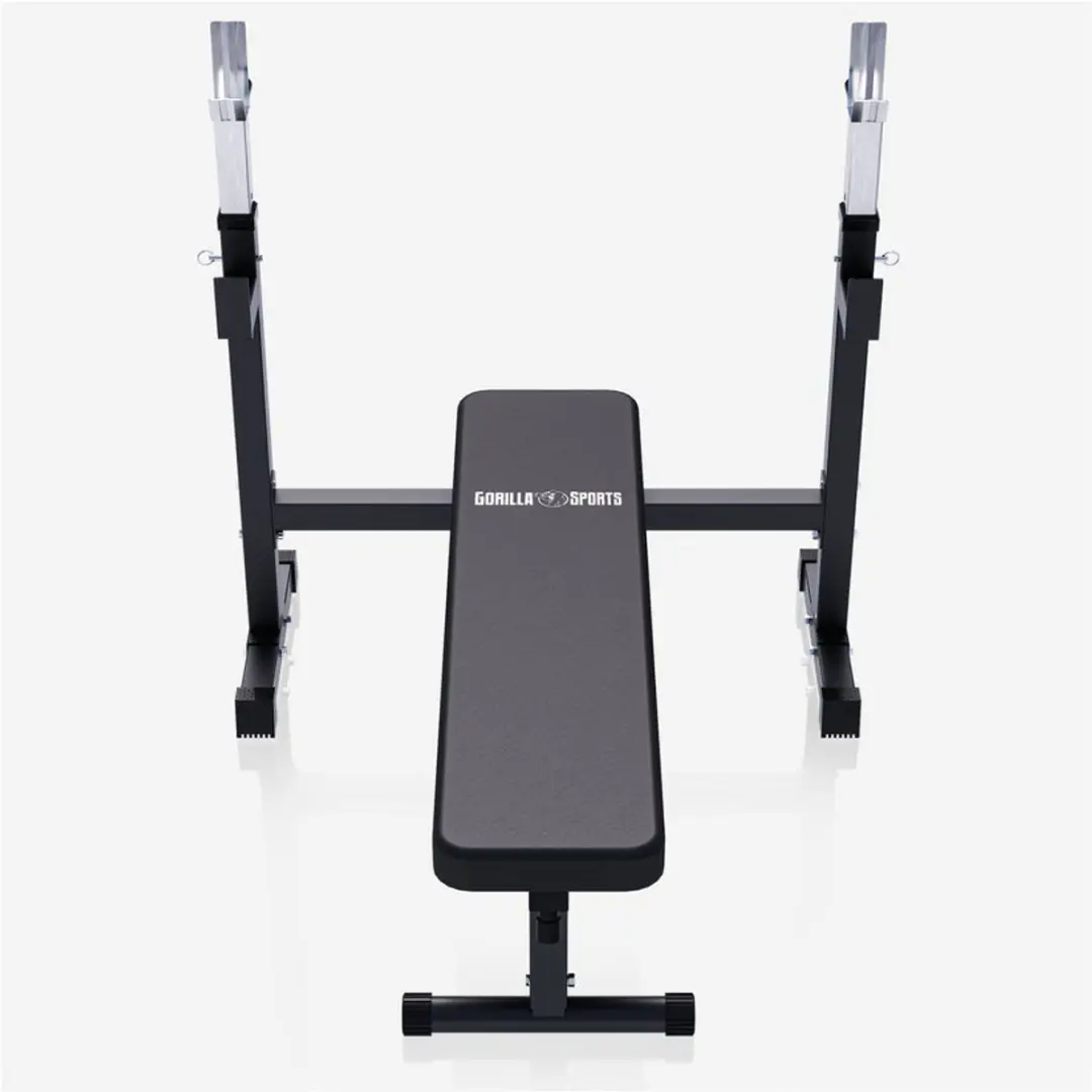 Gorilla Sports Verstelbare Halterbank 300kg - Zwart