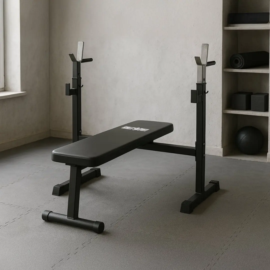 Gorilla Sports Verstelbare Halterbank 300kg - Zwart