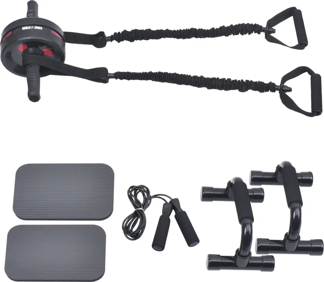 Gorilla Sports Ab Wheel Set
