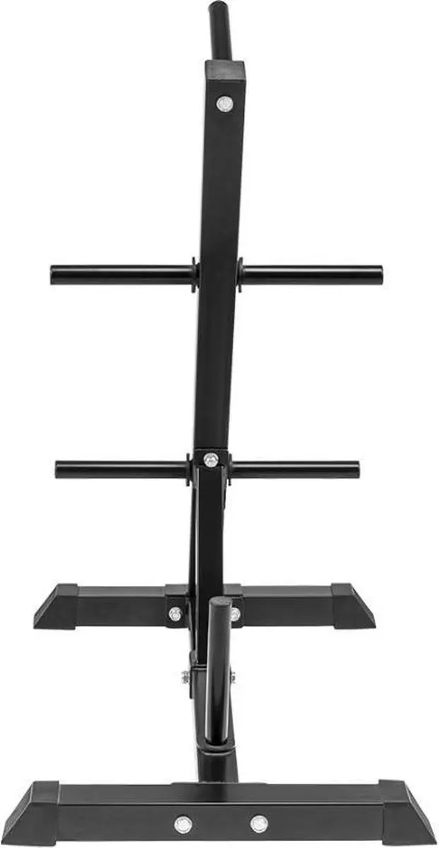 Gorilla Sports Schijvenstandaard 30/31mm - Zwart