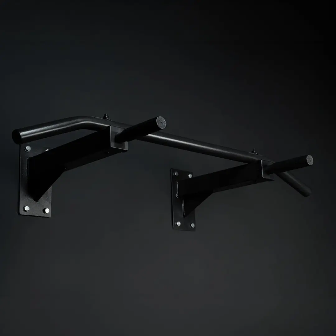 Gorilla Sports Optrekstang - Wandmontage 350kg - Zwart