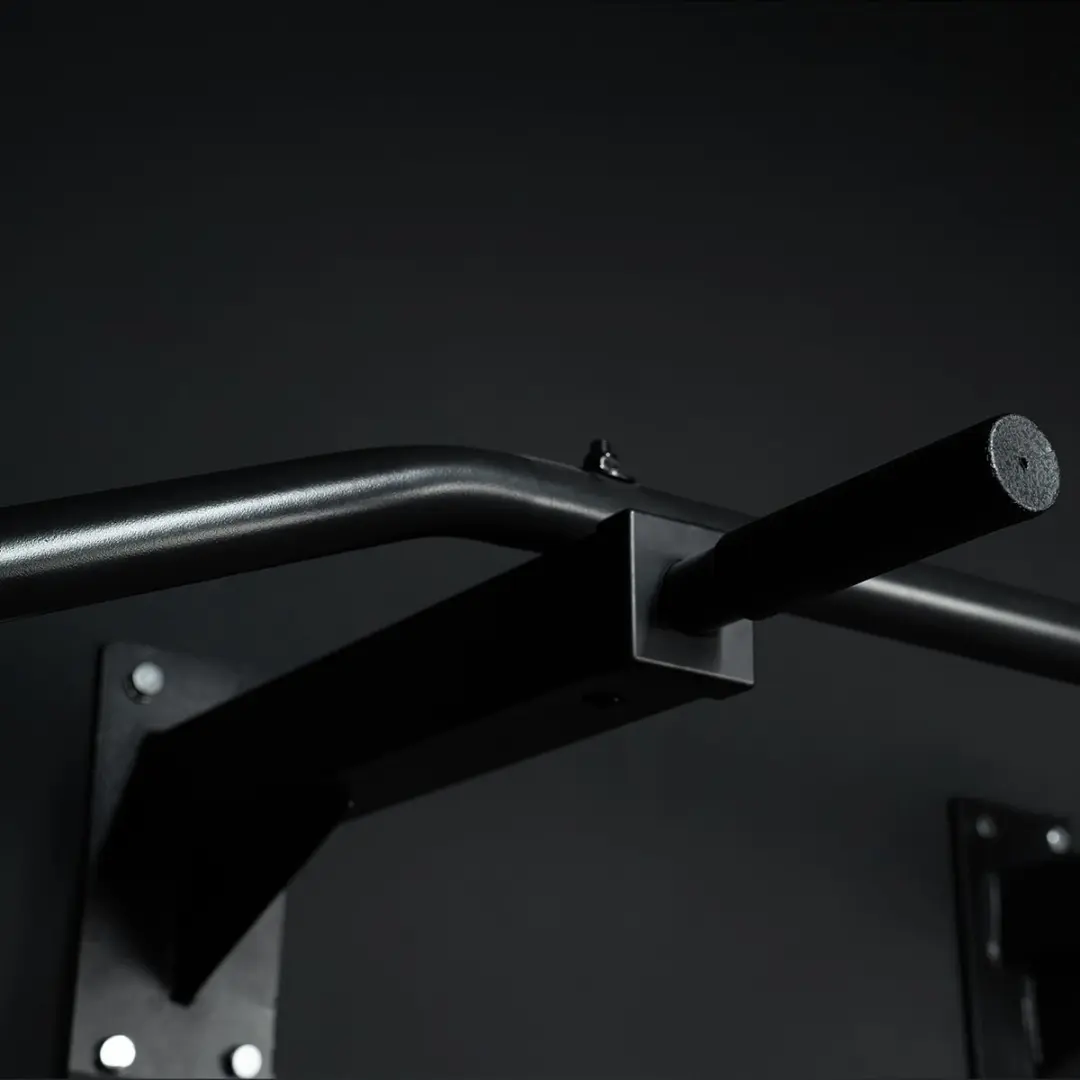 Gorilla Sports Optrekstang - Wandmontage 350kg - Zwart