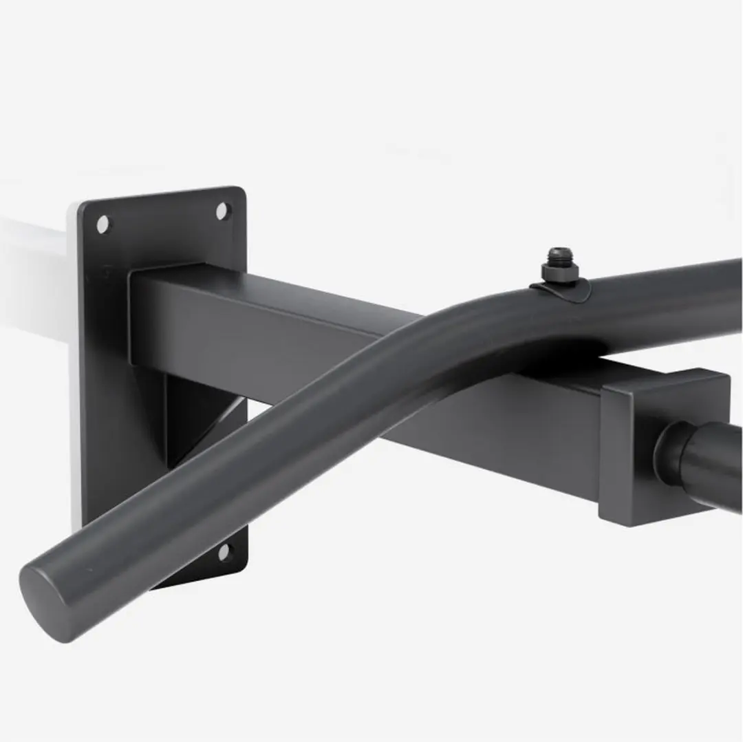 Gorilla Sports Optrekstang - Wandmontage 350kg - Zwart - afbeelding 6 van 6