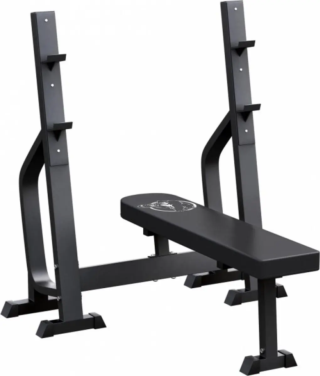 Gorilla Sports Vlakke Halterbank 250kg