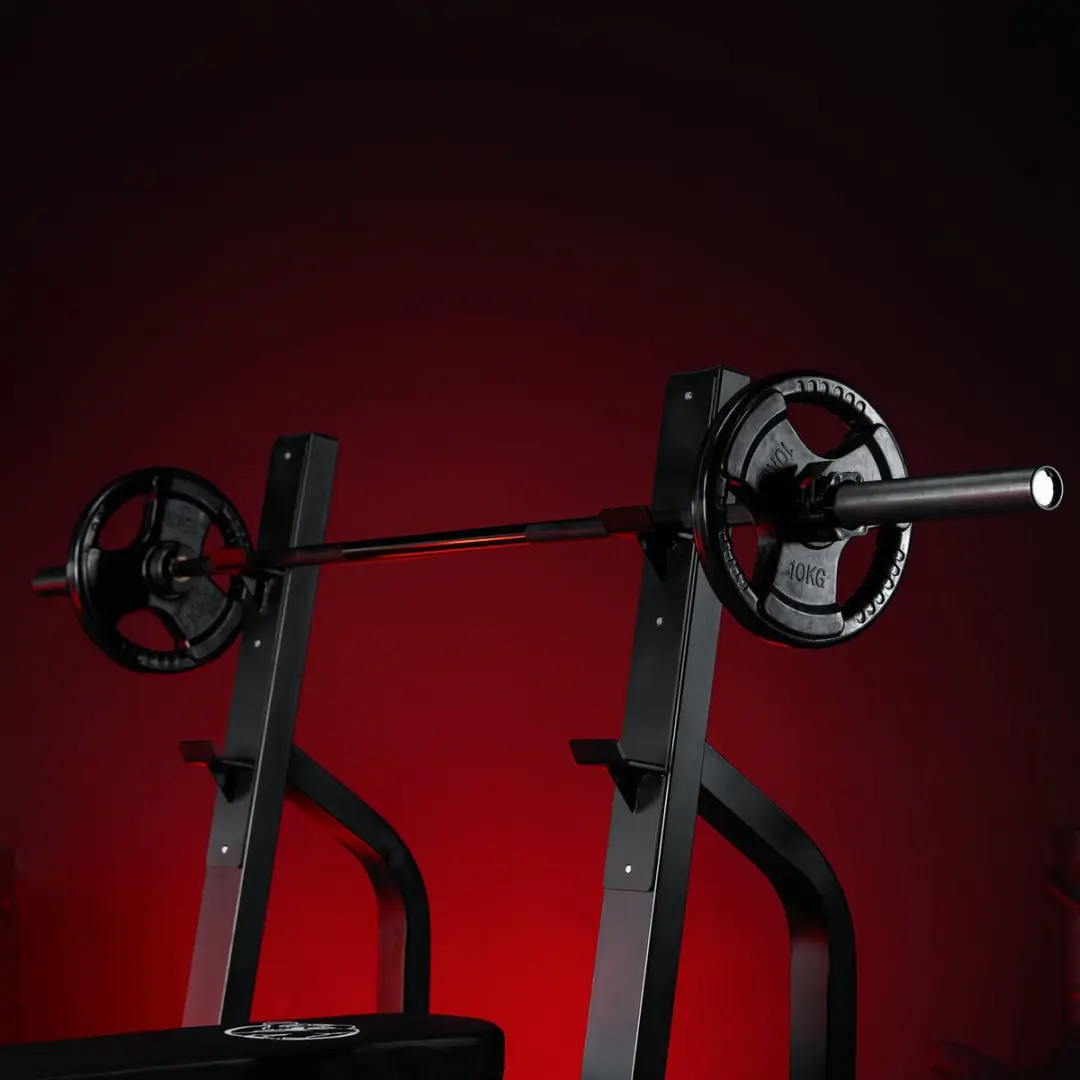 Gorilla Sports Vlakke Halterbank 250kg - Zwart