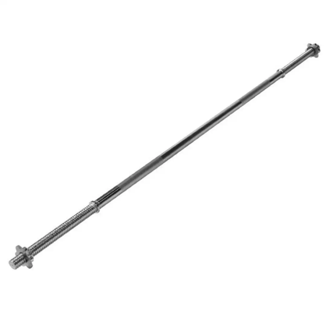 Gorilla Sports Halterset 100kg - Chroom - 30mm - 3 Stuks