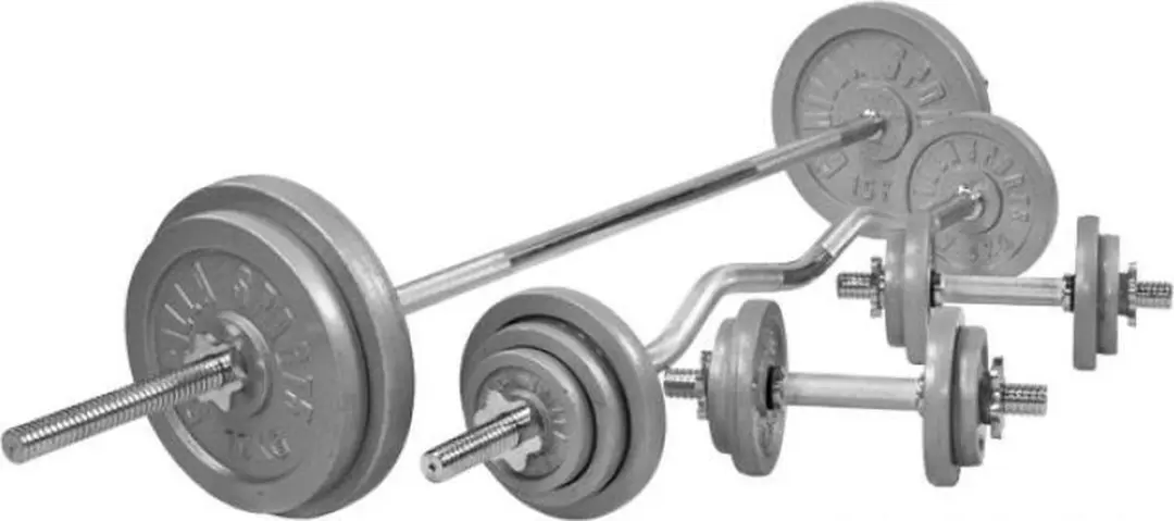Gorilla Sports Halterset 108kg