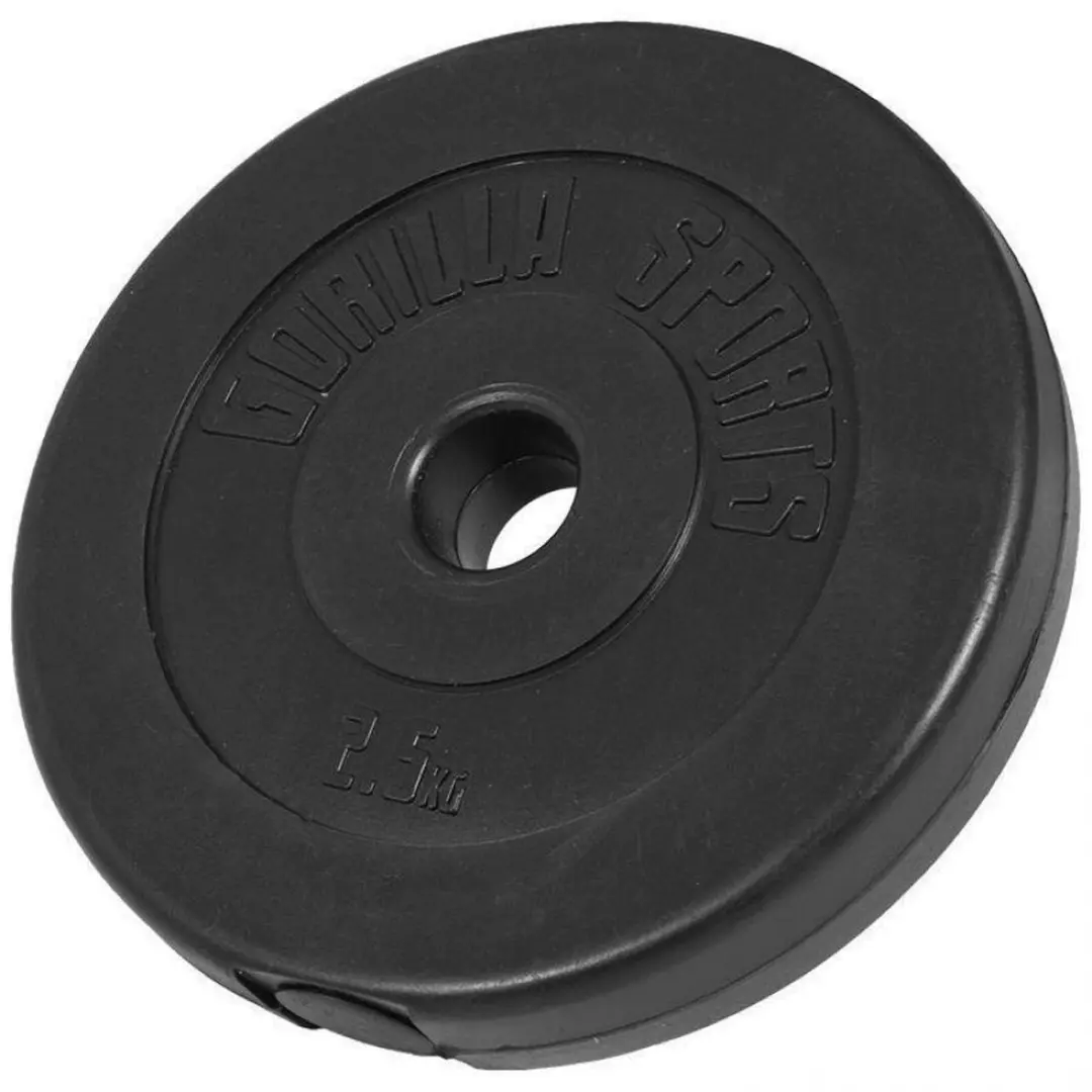 Gorilla Sports Triceps Trainer Set 35kg - 30mm - Zwart