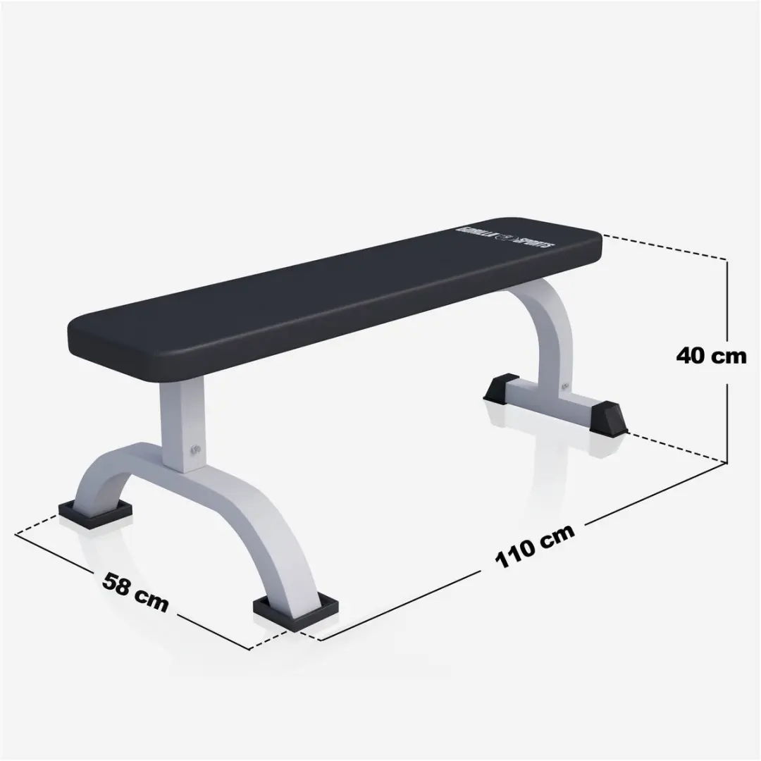 Gorilla Sports Halterbank - Wit