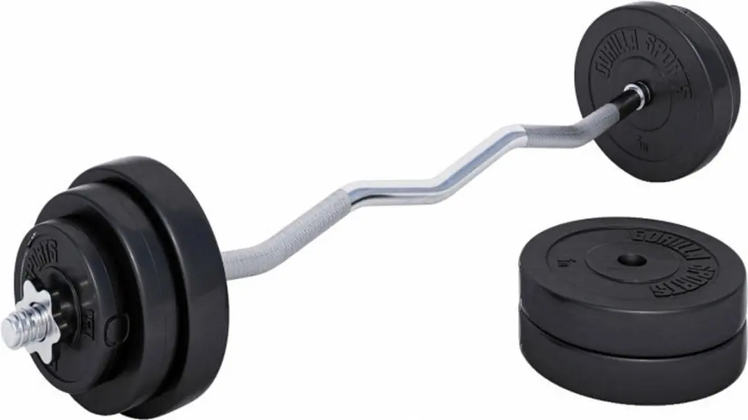 Gorilla Sports Halterset 35kg