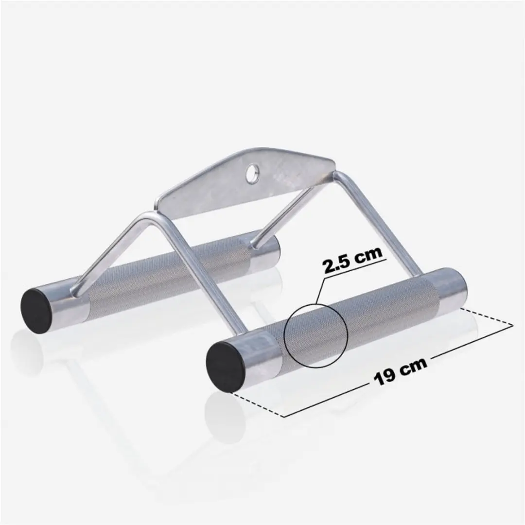 Gorilla Sports Roeigreep - Smal - Chroom