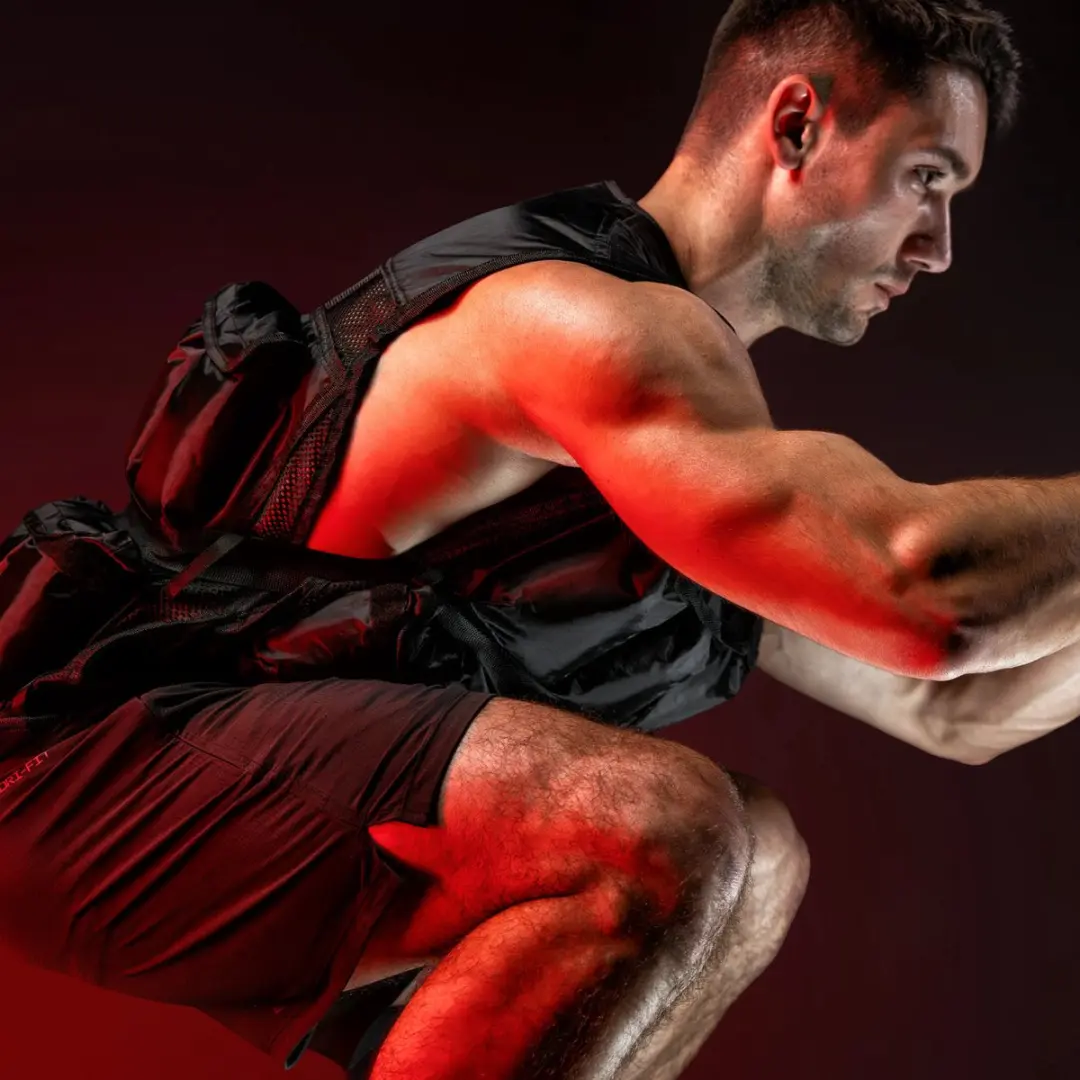 Gorilla Sports Gewichtsvest 20kg - Verstelbaar - Zwart