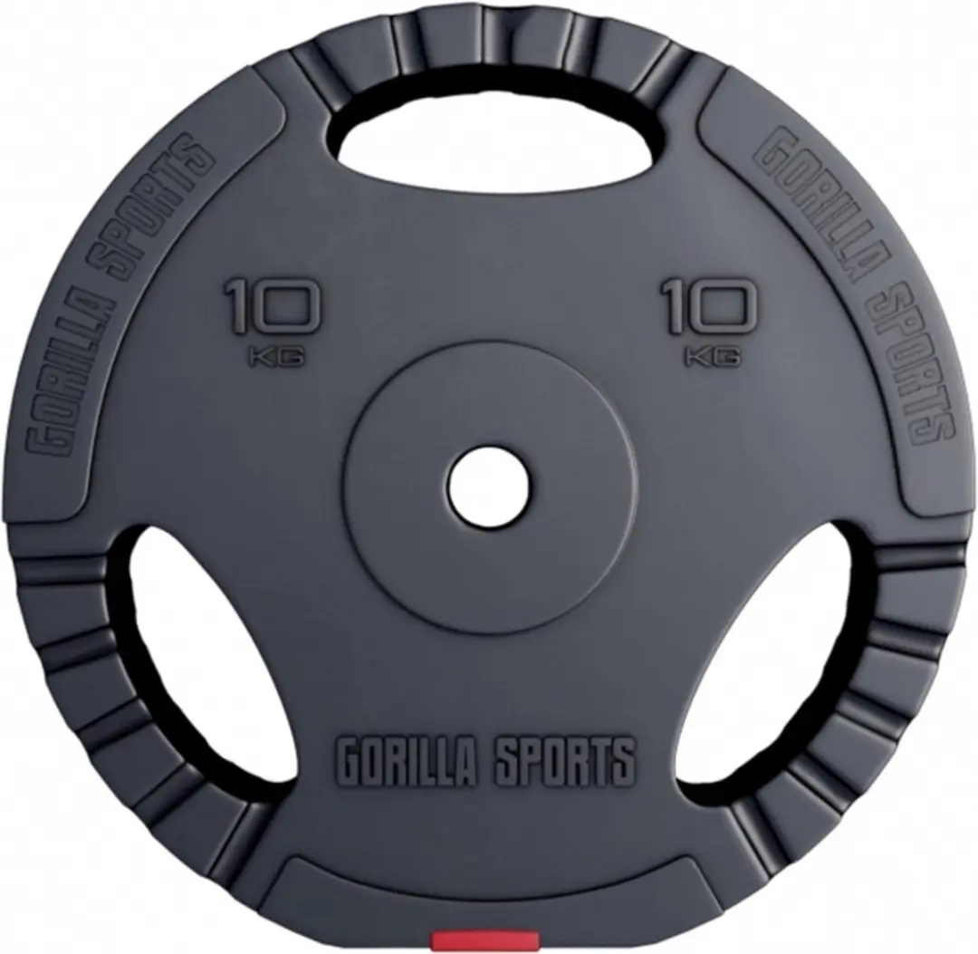 Gorilla Sports Gewichtsschijf 30mm 10kg