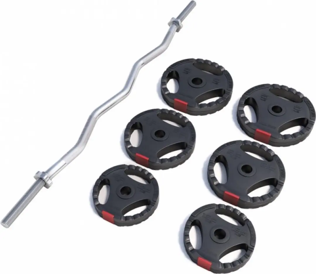Gorilla Sports EZ Curlset 25 kg