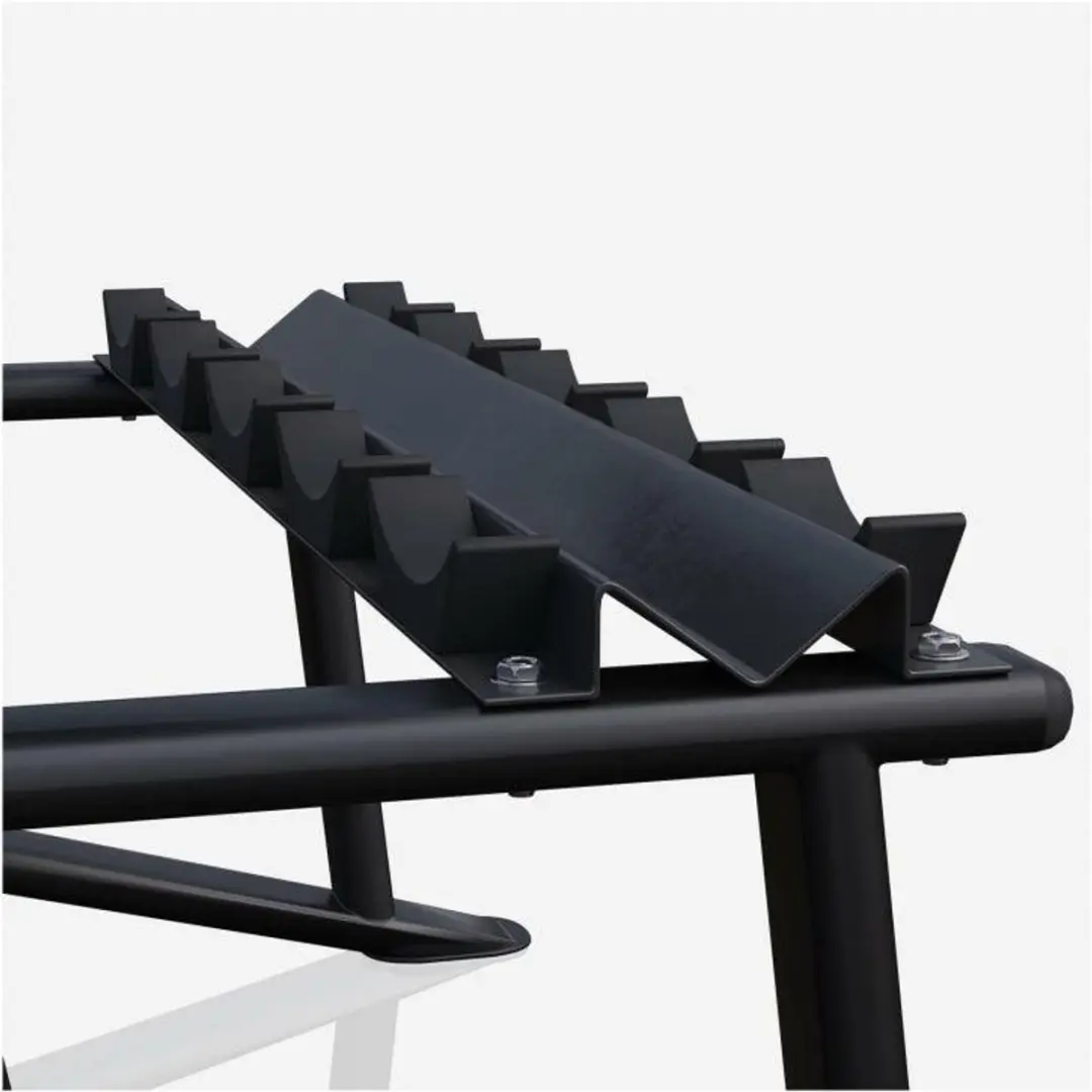 Gorilla Sports Dumbellrek - Zilver