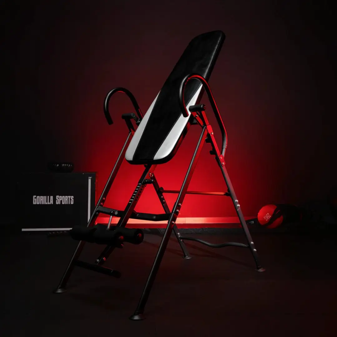 Gorilla Sports Zwaartekrachttrainer Inversietafel - Opklapbaar - Zwart