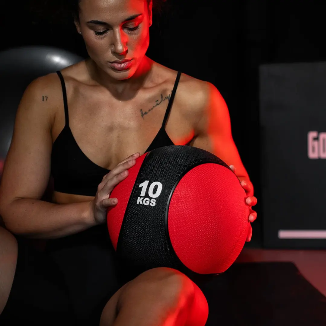 Gorilla Sports Medicijnbal 1 kg - Geel