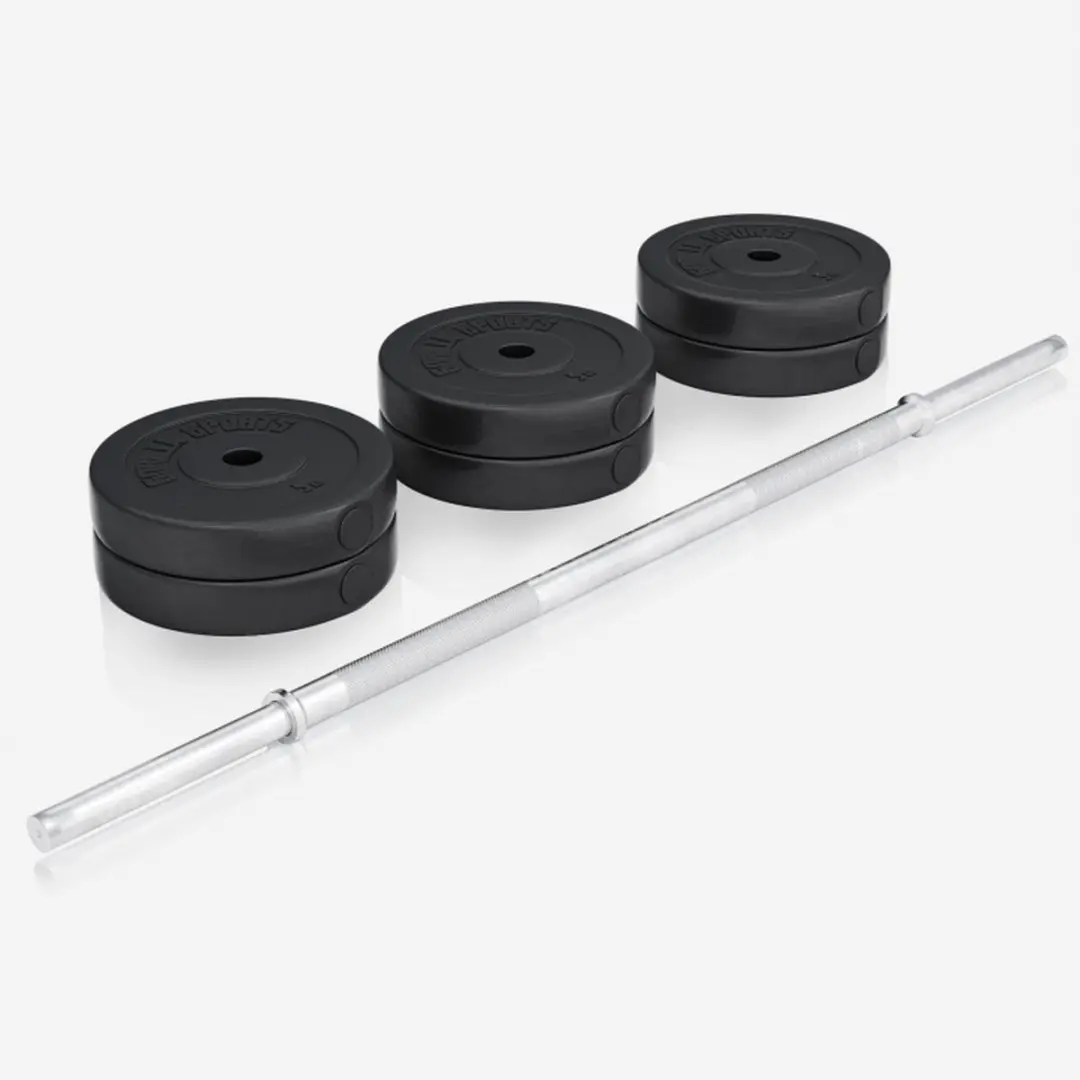 Gorilla Sports Halterbank 38kg - Verstelbaar - Zwart - afbeelding 6 van 6