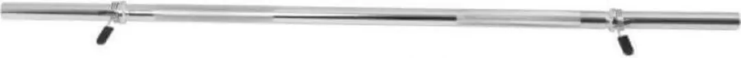 Gorilla Sports Halterstang 120cm 30/31mm - Zilver