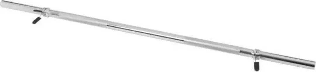 Gorilla Sports Halterstang 120cm 30/31mm - Zilver