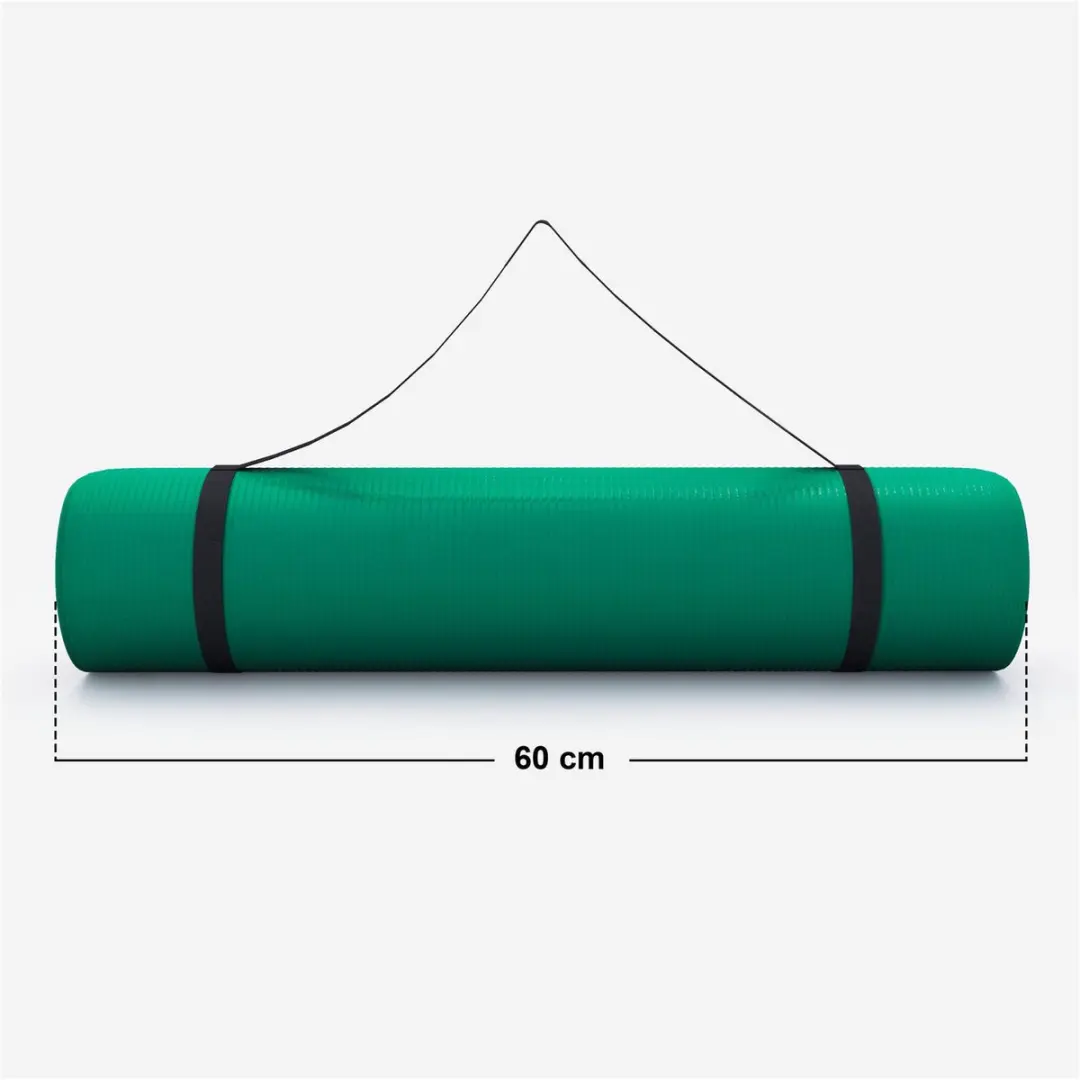 Gorilla Sports Yogamat Deluxe 190x60cm - 1,5cm - Groen