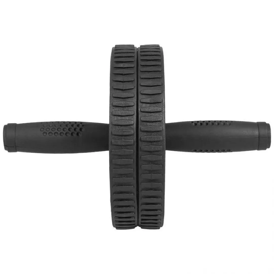 Gorilla Sports Ab Wheel Buikspiertrainer - Zwart - afbeelding 6 van 6
