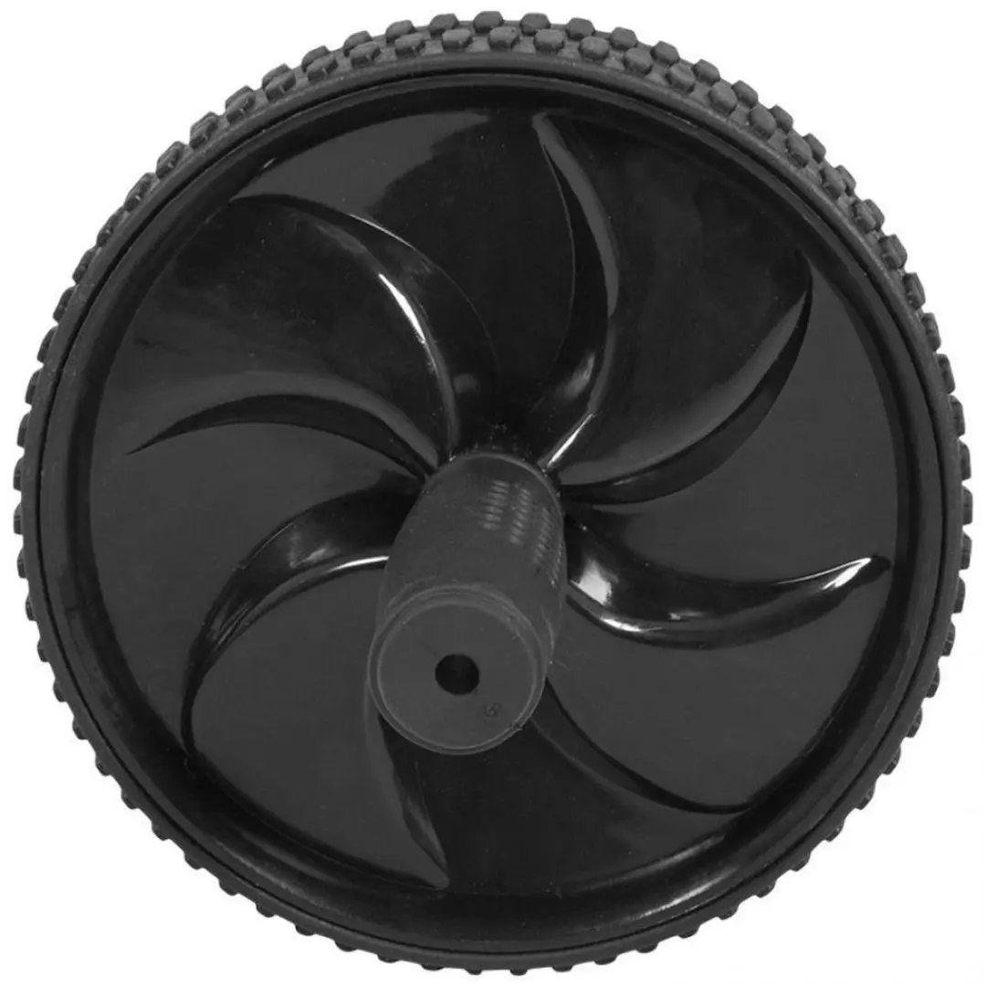 Gorilla Sports Ab Wheel Buikspiertrainer - Zwart