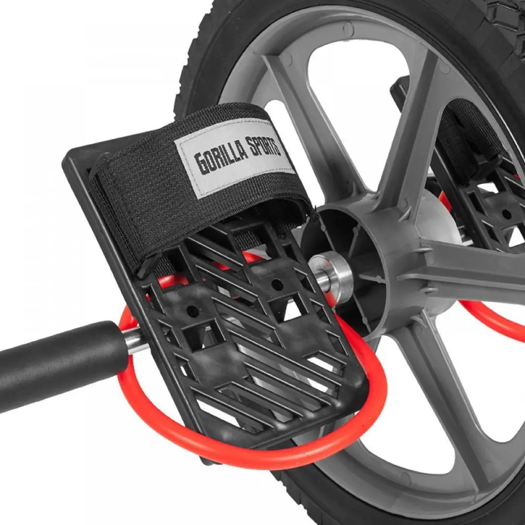 Gorilla Sports Power Wheel - Corespieren - Zwart