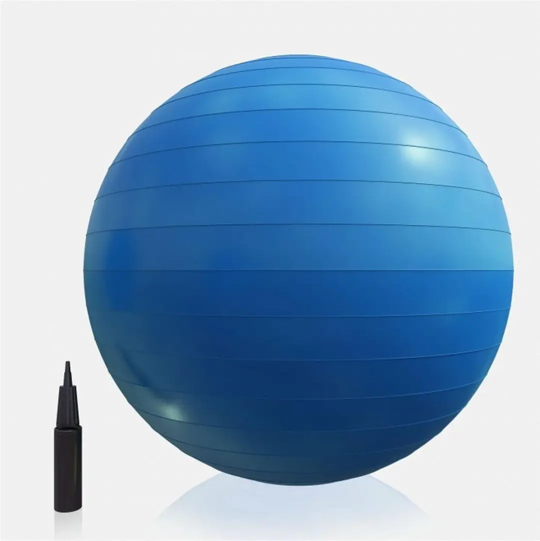 Gorilla Sports Fitnessbal 65cm - Blauw