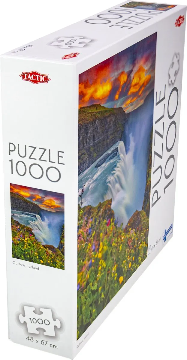 Tactic Puzzle 1000 Gullfoss IJsland - 1000 Stuks