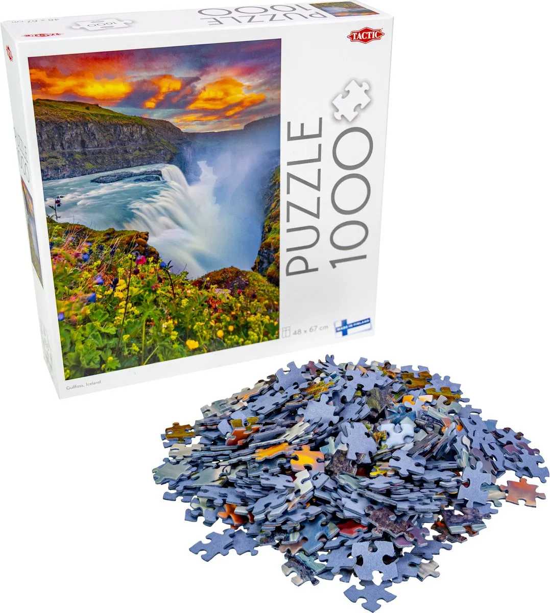 Tactic Puzzle 1000 Gullfoss IJsland - 1000 Stuks