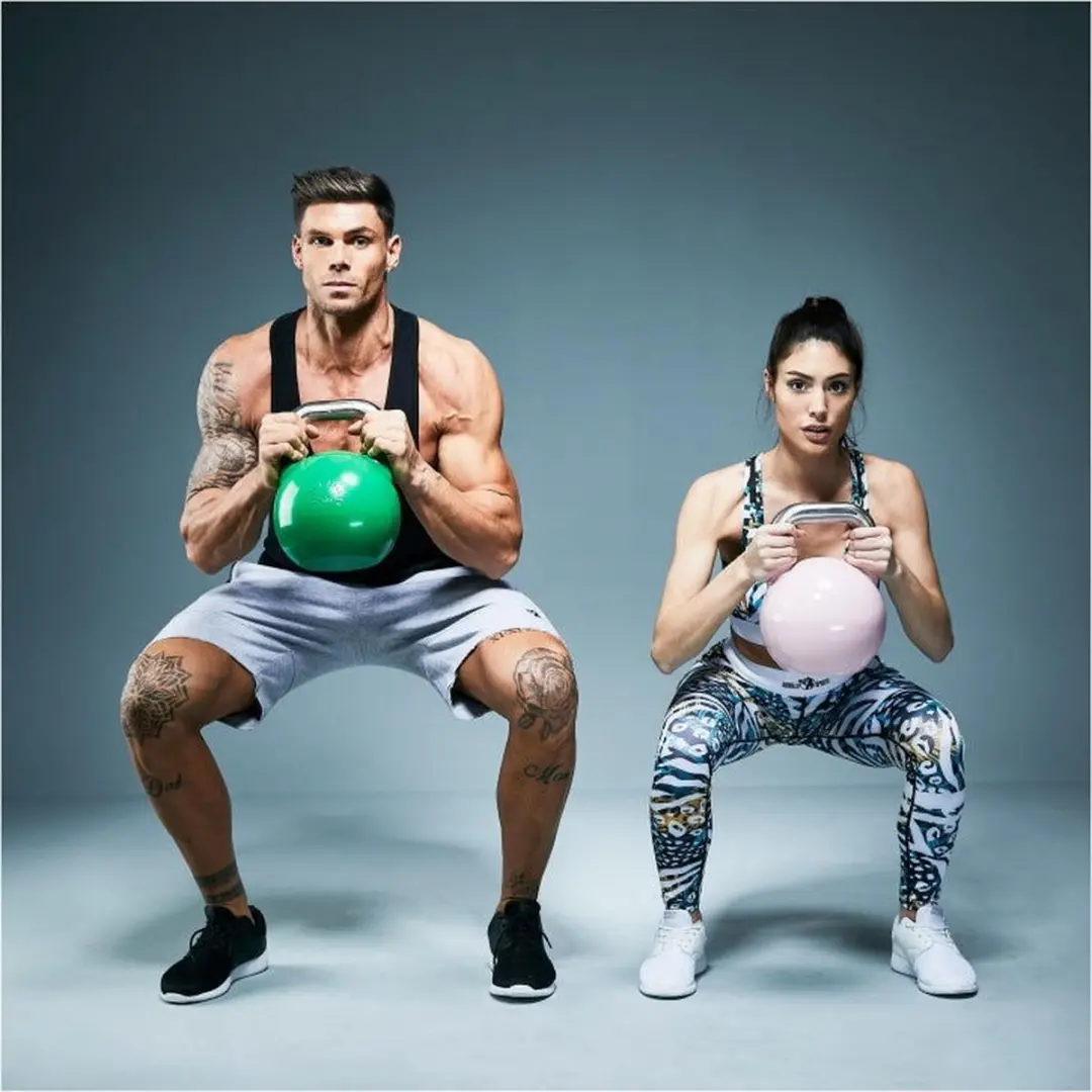 Gorilla Sports Kettlebell Competitie 8 kg - Roze