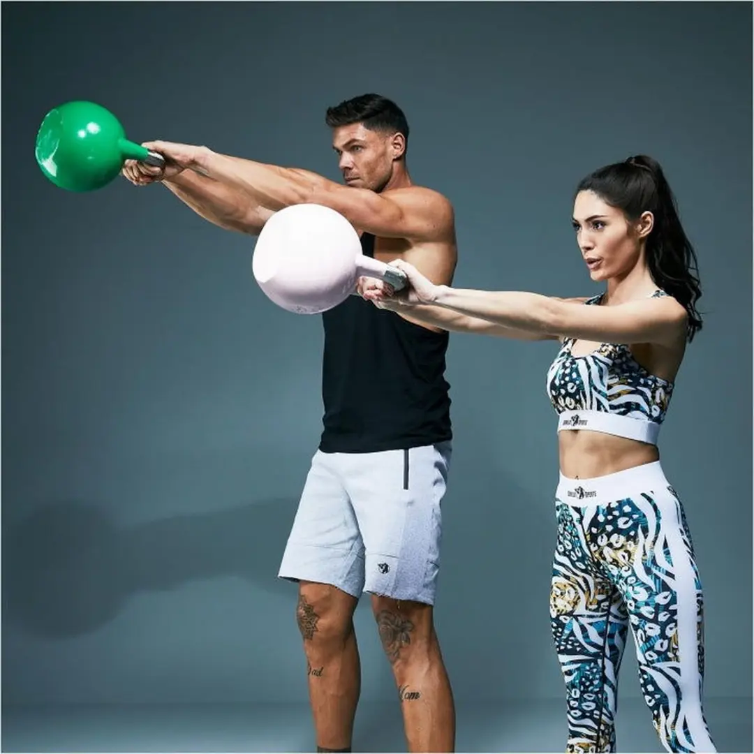 Gorilla Sports Kettlebell Competitie 8 kg - Roze