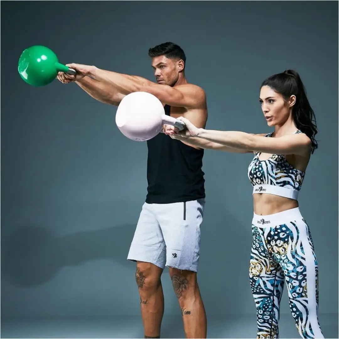 Gorilla Sports Kettlebell Competitie 24 kg - Staal - Groen