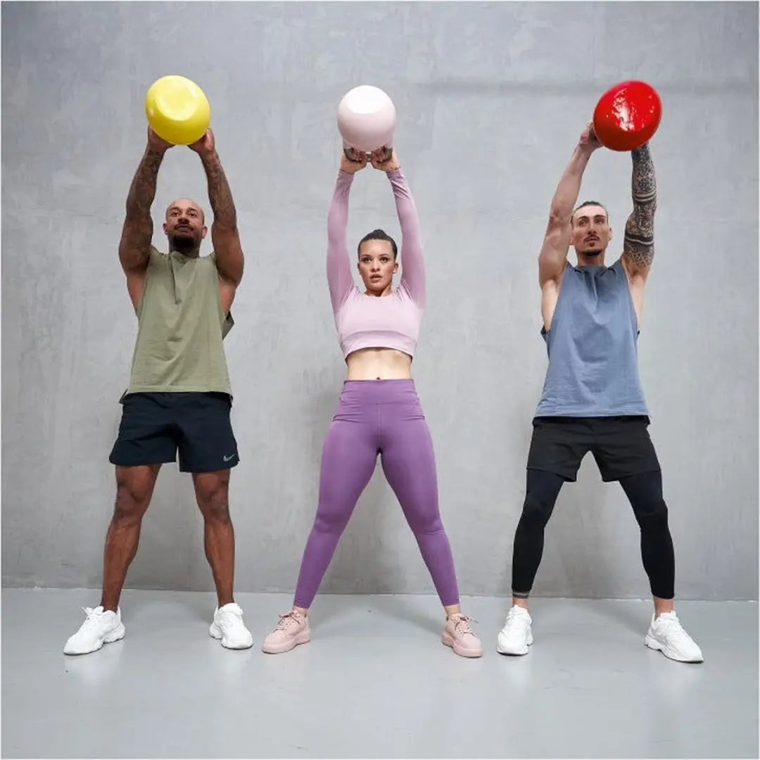 Gorilla Sports Competitie Kettlebel 32kg - Staal - Rood