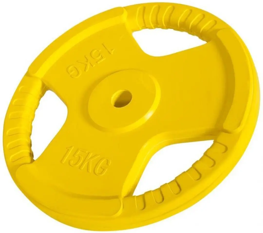 Gorilla Sports Halterschijf 15kg Gripper