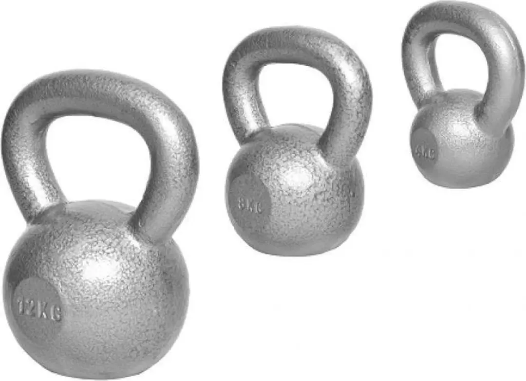Gorilla Sports Kettlebellset 3-delig 4/8/12kg