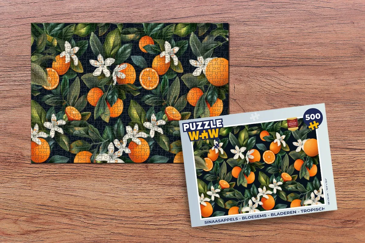 PuzzleWow Legpuzzel 500 Stuks - Multicolor