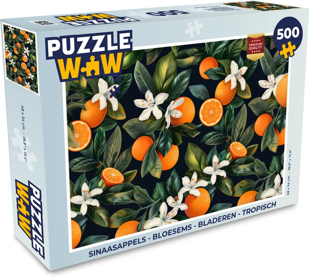 PuzzleWow Legpuzzel 500 Stuks - Multicolor