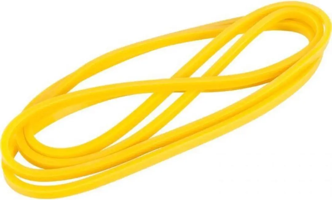 Gorilla Sports Weerstandsband Geel 6,4mm - 2,5-25 LBS - afbeelding 6 van 6