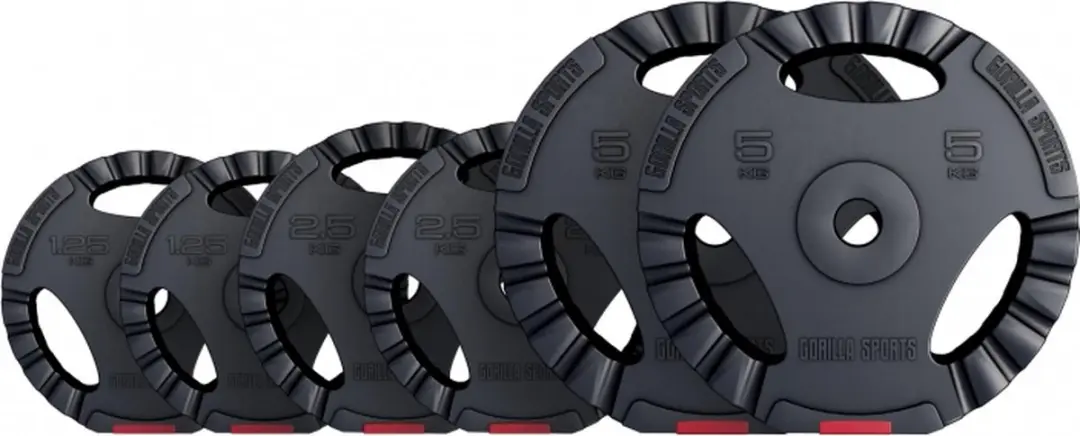 Gorilla Sports Halterschijven Set 17,5 kg