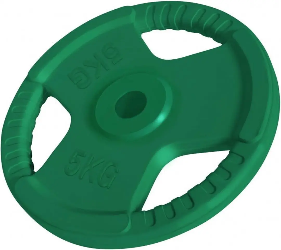 Gorilla Sports Halterschijven Set 30kg - 2x5kg + 2x10kg - Multikleur