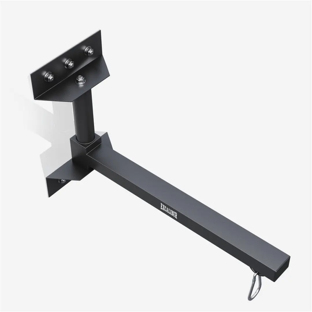 Gorilla Sports Excalibur Muurbeugel Bokszak - Ophangsysteem - Zwart