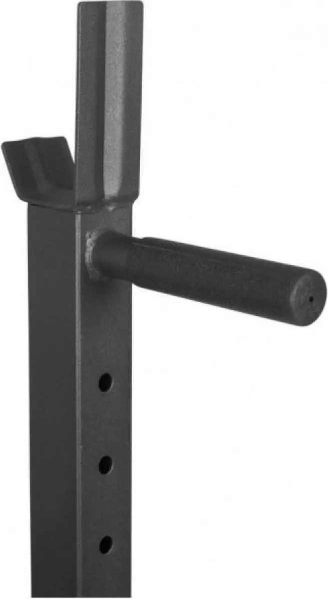 Gorilla Sports Multi Squat Rack 40kg Halterset - Zwart - afbeelding 6 van 6